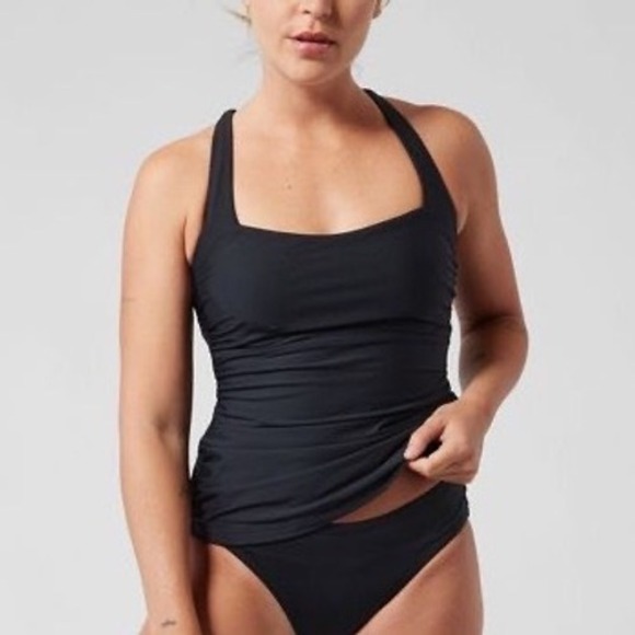 Athleta Other - Athleta | Square Neck Bra Cup Tankini Black Size 36 B/C